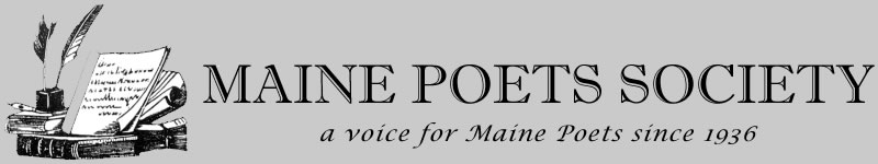 Maine Poets Society logo.